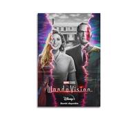 VZRSQZK WandaVision TV Series Poster Poster Decorative Painting Canvas Wall Posters And Art Picture Print Modern Family Bedroom Decor Posters 12x18inch(30x45cm)
