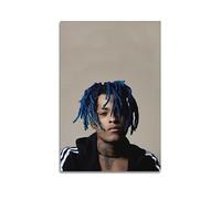 VZRSQZK XXXTentacion Rapper Poster Poster Decorative Painting Canvas Wall Posters And Art Picture Print Modern Family Bedroom Decor Posters 08x12inch(20x30cm)