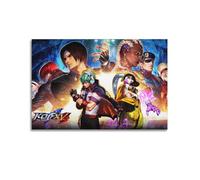 VZTTSVHE Game The King of Fighters XV KOF 15 Poster Canvas Poster Wall Art Decor Living Room Bedroom Decoration Posters 08x12inch(20x30cm) Unframe-style
