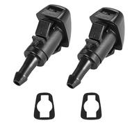 VZU 2PCS 986302K100 Windshield Washer Nozzles Wiper Front Windscreen Washer Jets Spray Compatible with Hyundai ix35 ix45 Tucson MK2 Accent RB Equus Santa Fe Sonata YF Kia Sorento MK4 2008-2011