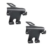 VZU 2PCS Back Four Hook, Headrest Hook, Car Back Headrest, Multifunctional Car Phone Holder for Jackets Wallets Handbags Umbrellas