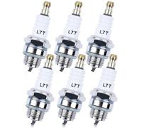 VZU 6Pcs L7T Spark Plugs Replacement for NGK BPMR7A, Champion CJ8 RCJ6Y | 2-Stroke Spark Plug Compatible with Stihl MS170 MS180, Fits Trimmers, Blowers, Chainsaws, Brush cutter, Gas Scooters