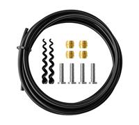 VZU BH90 Hydraulic Brake Hose Kit Includes Olive Connectors Inserts, 3m Bike Disc Brake Hose Compatible with Shimano M506 M596 M615 M666, SRAM, High-Pressure Brake Line for Mountain/Road Bikes