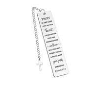 VZU Book Mark, Christian Bookmark, Bible Study Accessories, Inspirational Bookmarks for Birthday/Graduation/Communion/Christmas/Thanksgiving Gift