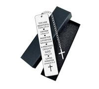 VZU Christian Book Mark - Inspirational Bible Study Accessory with Gift Box