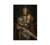 VZURF Elden Ring Games D,Hunter of The Dead Poster 1 Canvas Poster Wall Art Decor Print Picture Paintings for Living Room Bedroom Decoration 08x12inch(20x30cm)