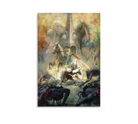 VZUTPSZL The Legend Of Zelda Twilight Princess Poster Decorative Painting Canvas Wall Posters And Art Picture Print Modern Family Bedroom Decor Posters 16x24inch(40x60cm)