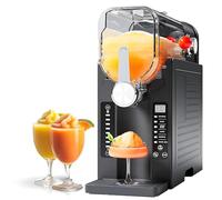 VZXATYOP Commercial Slushie Machine,6 Pre-Set Programs Auto Clean Function No Ice Needed for Milkshake Frappe Cold Drink
