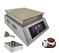 VZXATYOP Commercial Soufflé & Dorayaki Maker Electric Countertop Muffin Pancake Machine with 2 Non-Stick Copper Plates Digital Temp Control Waffle Press(1 Plate/Digital Temp Control)