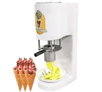 VZXATYOP Ice Cream Noodle Forming Machine,Stainless Steel Commercial Gelato Ice Cream Blending Machine for Dessert Shops Cafes Restaurant