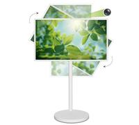 VZXATYOP Portable Touchscreen TV With 13MP Camera 1080p/4K Smart Monitor 360° Rotating Display Wireless Casting 8-Hour Battery For Video Calls Streaming 24/27/32"(8+128GB(1080P),24in)