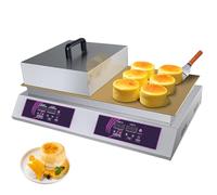 VZXATYOP Souffle Maker Dorayaki Baker Muffin Making Machine Electric Countertop Dorayaki Making Machine Waffle Maker For Home Kitchen Restaurant Bakery Snack Bar