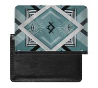 VZXATYOP Womens Mens Freemasonry Masonic Passport Holder Multifunction PU Leather Passport Cover Protector Lightweight Ultra Slim Passport Case(A11)