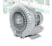 VzxCrue 120W-1100W Regenerative Blower,Industrial Aquaculture Pond Fish Tank Vortex Air Blower Pump,220V Electric Air Pump, for Aquarium SinglePhase-370W/0.49HP