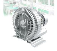 VzxCrue 120W-1100W Regenerative Blower,Industrial Aquaculture Pond Fish Tank Vortex Air Blower Pump,220V Electric Air Pump, for Aquarium SinglePhase-1500W2HP
