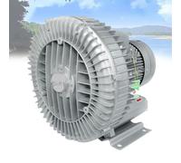 VzxCrue 120W-1100W Regenerative Blower,Large Airflow Type High-Pressure Vortex Ring Blower, Industrial Vacuum Pump,for Air Blowing Or Suction SinglePhase-2200W/2.95HP