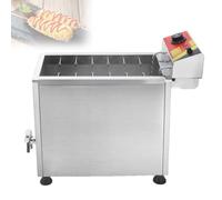 VzxCrue Electric Deep Korean Corn Dog Machine,Electric Cheese Hot Dog Sticks Maker Machine,with Precise Thermostat,for Snack Bar, Restaurant, Home ElectricHeat