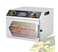 VzxCrue Freeze Dryer,6/8/12 Layers Freeze Dried Machine,Electric Food Dehydrator, Stainless Steel Fruit Dryer for Jerky Beef Herb Vegetables Dog Treats 6thFloor