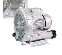 VzxCrue Large Airflow Type High-Pressure Vortex Ring Blower,120W-7500W Regenerative Blower,for Sewage Aeration Aquarium Fish Pond SinglePhase-180W/0.24HP