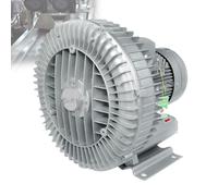 VzxCrue Large Airflow Type High-Pressure Vortex Ring Blower,120W-7500W Regenerative Blower,for Sewage Aeration Aquarium Fish Pond SinglePhase-2200W/2.95HP