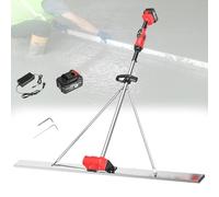 VzxCrue Large Capacity Lithium Vibration Leveler High Efficient Concrete Tools Freely Adjust the Gear to Meet Different Working Conditions Suitable for Engineering 1Batteries-2M