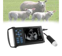 VzxCrue Veterinary Ultrasound Machine,Vet Digital Portable B-Ultra Sound Scanner Machine,with 3.5Mhz Convex Probe for Dog,Cat,Goat,Pig B1