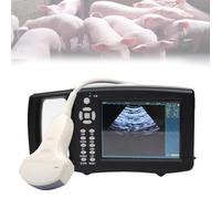 VzxCrue Veterinary Ultrasound Machine,Vet Digital Portable B-Ultra Sound Scanner Machine,with 3.5Mhz Convex Probe for Dog,Cat,Goat,Pig A2