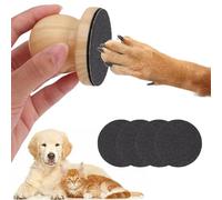VZYUVY Dog Nail File Board, Nail Scratcher Board for Dogs with 4Pcs Replaceable Filing Disc, Suitable for Cat and Dog Nail Care