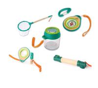 VZZCGJVT Montessori insect collection toys, Bug Habitat with Magnified Viewer, Kids Outdoor Activities Explorer Kit,7SET