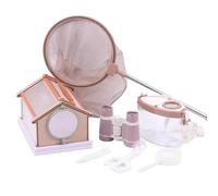 VZZCGJVT Montessori Outdoor Insect Exploration Set, Montessroi Toy for Kids Coming Closer to Nature,Pink