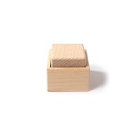 VZZCGJVT Montessori psychological sensory cube and box, hand-eye coordination teaching AIDS