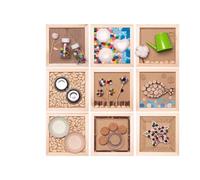 VZZCGJVT Montessori Wall Busy Board Panels,DIY Kids Interactive Sensory Toys- Safety Decor for Toddlers Sensory Playroom