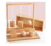VZZCGJVT Wooden Froebel teaching AIDS, early childhood education toy,Second object