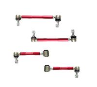 VZZfbbZhk Adjustable Sway Bar Link 2.5mm Front Rear Suspension Stabilizer Kit Compatible With Automotive Motorcycle Parts JK JL 8K1927225B(4 PCS)