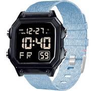 W-218H Watch Band, Lamshaw 18mm Quick Release Breathable Nylon Woven Fabric Replacement Accessory Strape Compatible for CASIO W-218H, W-219H, AE1200WH, AE-1300WH, W800H, AE1500WH, A158WA, SGW-300H 400