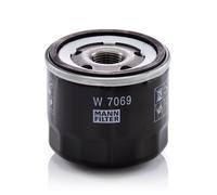 Oil filter Spin-on Filter W 7069 MANN-FILTER for HONDA SSANGYONG