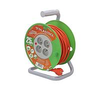 W-98947 Extension Cable Drum with Immovable Sockets PVC PLASTICROL