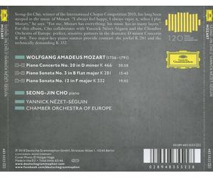 W.A. MOZART - CONC. PF. K466/SON. PF. 28 - CHO/NEZET-SEGUIN NEW CD