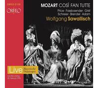 W.A. MOZART - COSI FAN TUTTE (2 CD) NEW CD