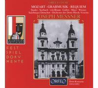 W.a. Mozart - Kirchensonate Es-Dur & Grabmusik KV 42 & Requiem [New CD]