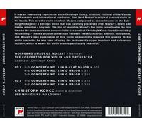 W.A. MOZART - MOZART\'S VIOLIN - THE COMPLETE VIOLIN CONCERTOS NEW CD
