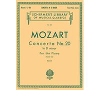 W.A. Mozart Piano Concerto No. 20 In D Minor K.466 (2 Piano Score): Two Pianos, Four Hands