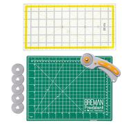 W.A. Portman Rotary Cutter with Self Healing Mat &Quilting Ruler -Professional Quilting & Sewing Set