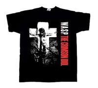 W.A.S.P. Crimson Idol Heavy Metal Band Wasp Twisted Sister T-Shirt Men's Clothing Size XL