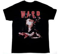 W.A.S.P. Welcome to The Morgue T-Shirt Short Sleeve Cotton Black S to 5XL NB1669 BlackXXL