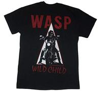 W.A.S.P.Wild Child'85 Wasp Heavy Metal Band Twisted Sister New Black T-Shir