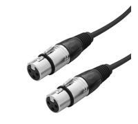 W Audio 0.25M XLR Female to Female Gender Changer Adaptor Lead Cable