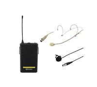 W Audio RM Quartet Beltpack Kit 863.01Mhz Lapel Headset Suitable for Kam Quartet