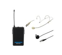 W Audio RM Quartet Tie Clip/Lapel Beltpack Kit (863.42Mhz)