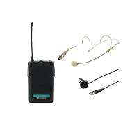W Audio RM Quartet Tie Clip/Lapel Beltpack Kit (864.30Mhz)